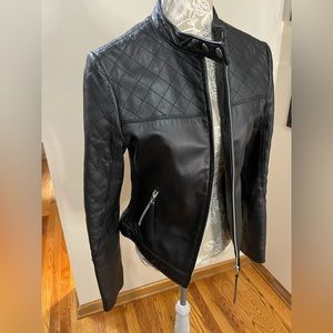 Genuine Leather Motorcycle Jacket